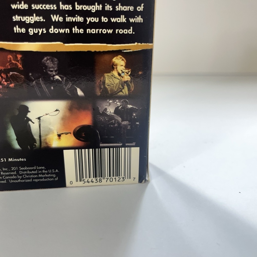 DC Talk – Narrow Is The Road (1994) US VHS Very Good Plus Toby Mac - Picture 4 of 6